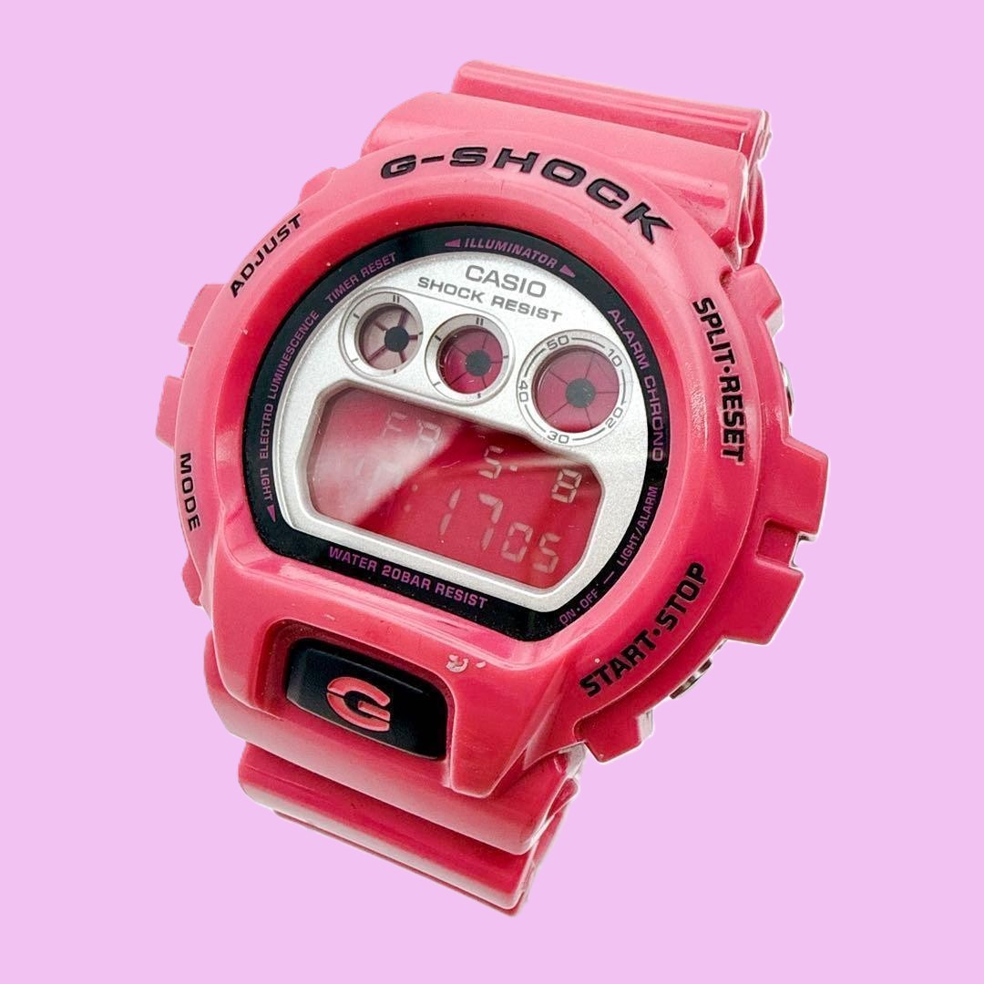 Casio G-Shock DW-6900CS Crazy Colors Pink Digital Watch Vintage Y2K Men Women