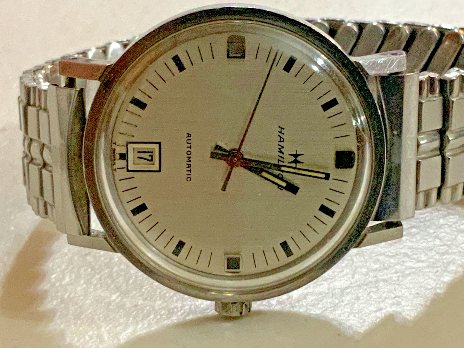 Vintage Hamilton 64049-3 Automatic DATELINE Watch UFO Men’s Classic watch 64A