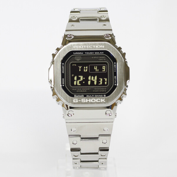 CASIO G-SHOCK GMW-B5000D-2JF Digital Quartz Solar Powered Black Silver