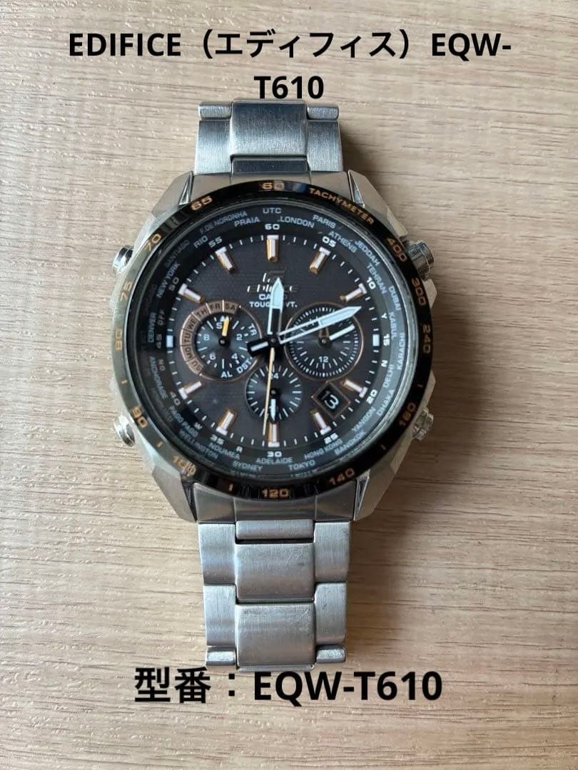 Casio Edifice EQW-T610 Tough Solar Multiband 6 Chronograph Mens Watch Japan