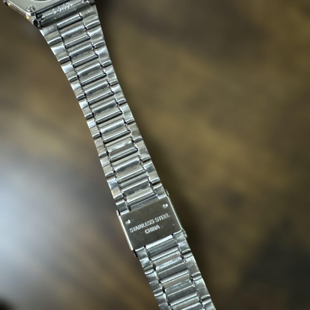 CASIO A158W Silver Digital Wristwatch