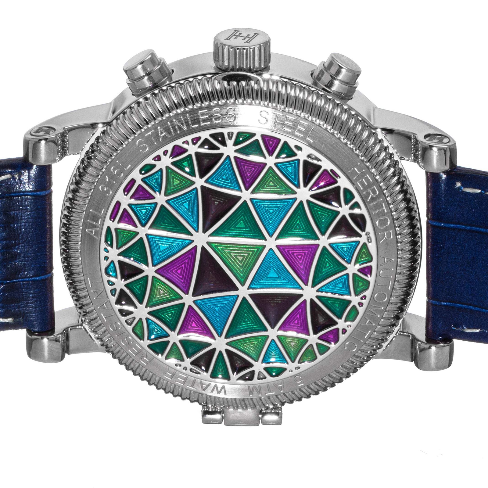 Heritor Legacy 44mm Automatic Wristwatch HERHR9702