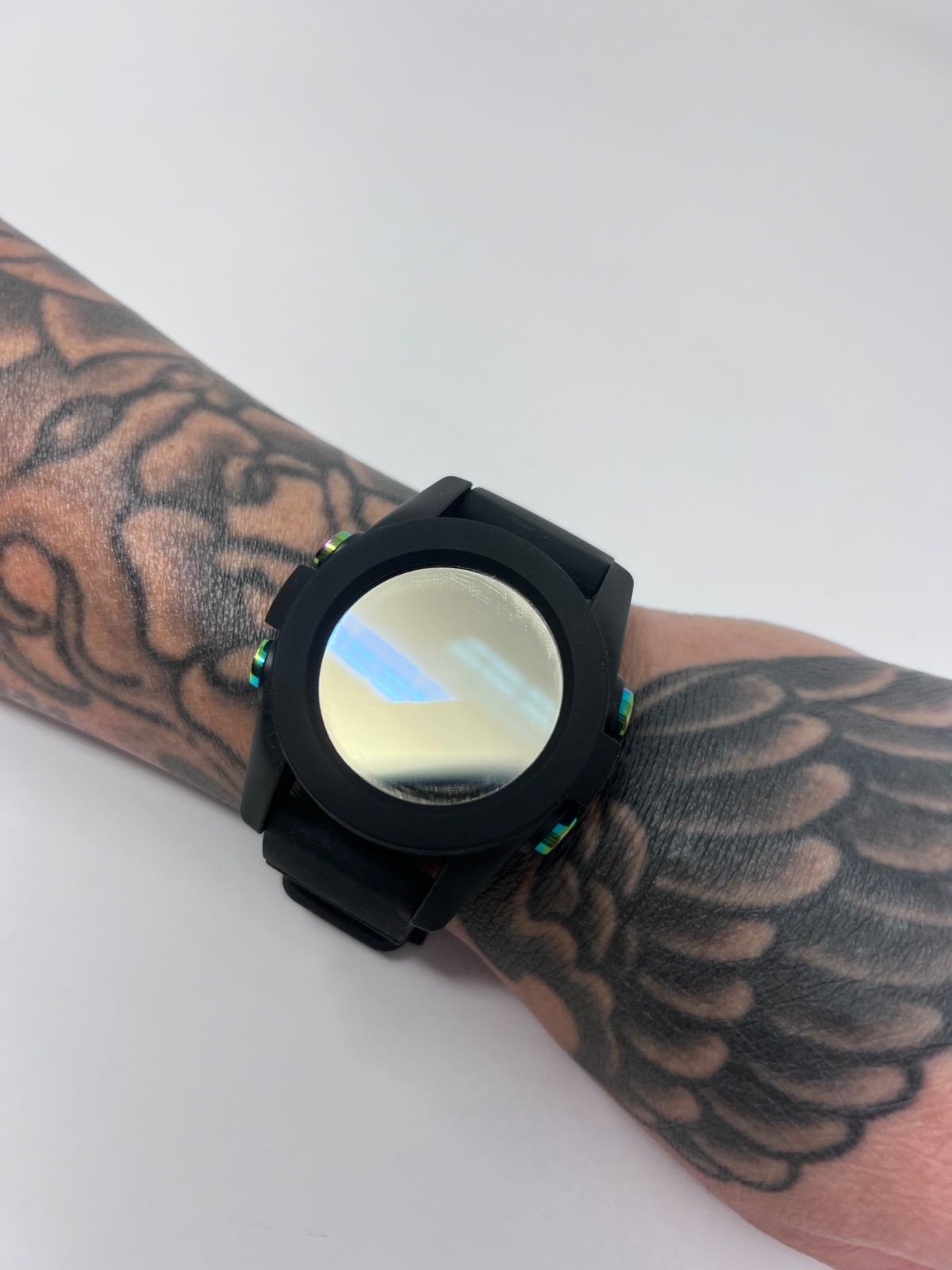 Nixon The Unit Watch Black Cosmos Digital 100M A197-1630 With Box Mens
