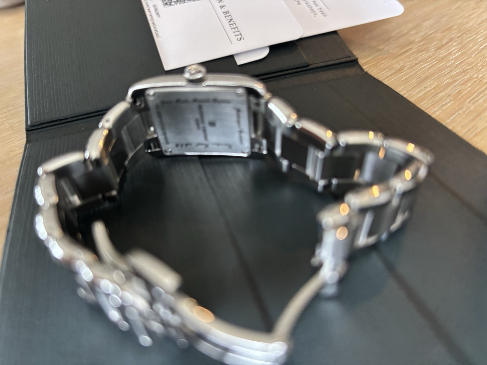 Frédérique Constant Classics Carrée Ladies Quartz Roman Silver Dial Steel Box