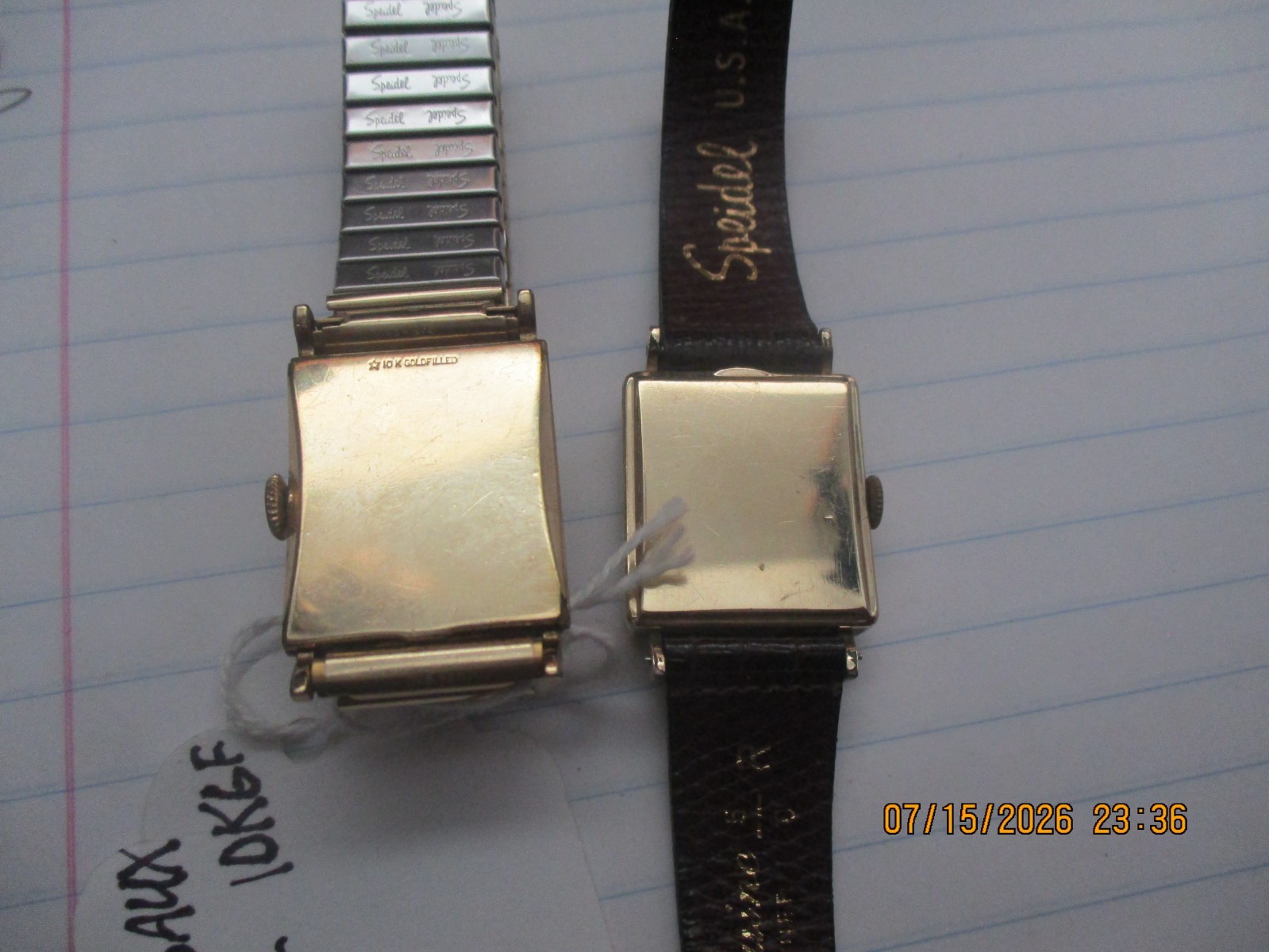 Girard Perregaux, two available, $950 each, flex band +12sec/day, leather +1 s/d