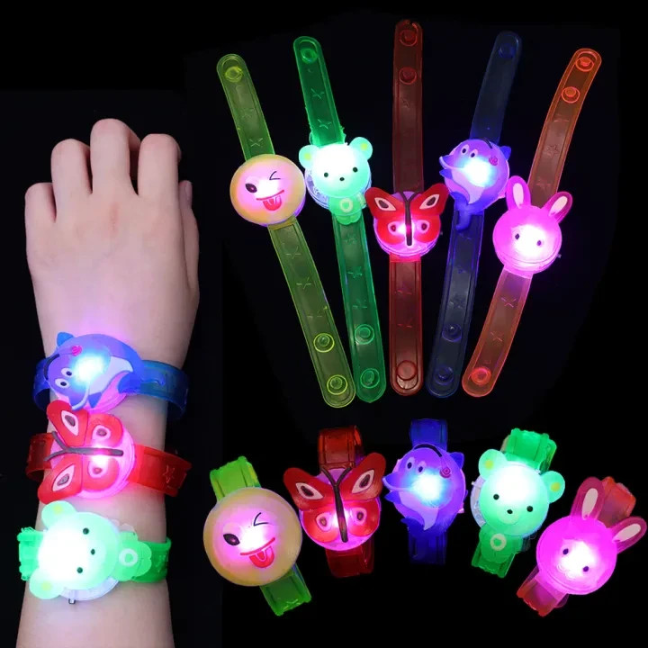 lED Digital Watch Kids Fun Party Colorful Lights Children Gift