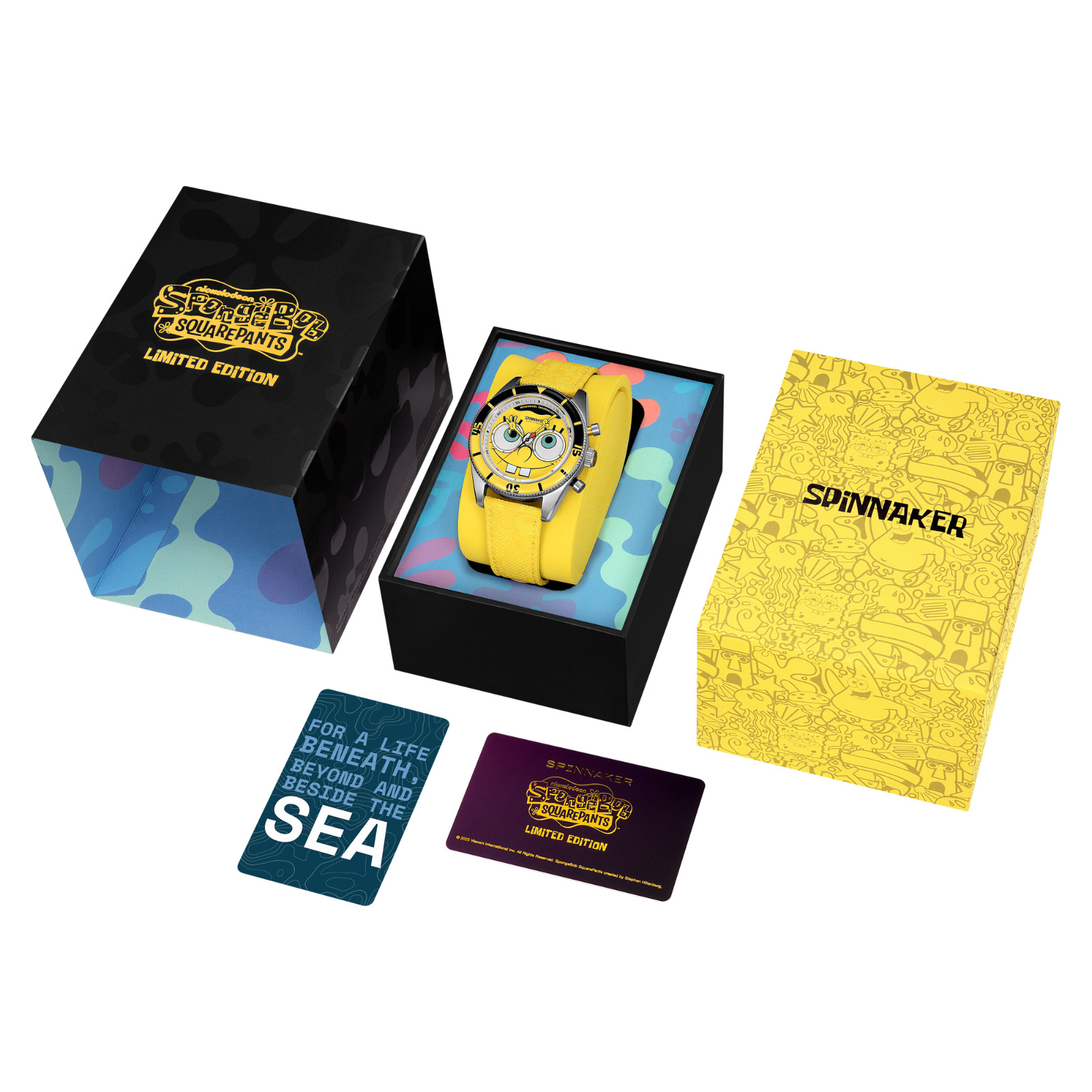 Spinnaker Fleuss SpongeBob Mechanical Chronograph Limited Edition (313/500)
