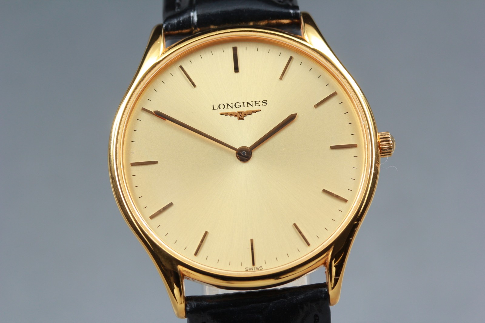 [Near MINT] Longines Lyre L4.758.2 35mm Gold Dial Quartz Men’s Watch From JAPAN