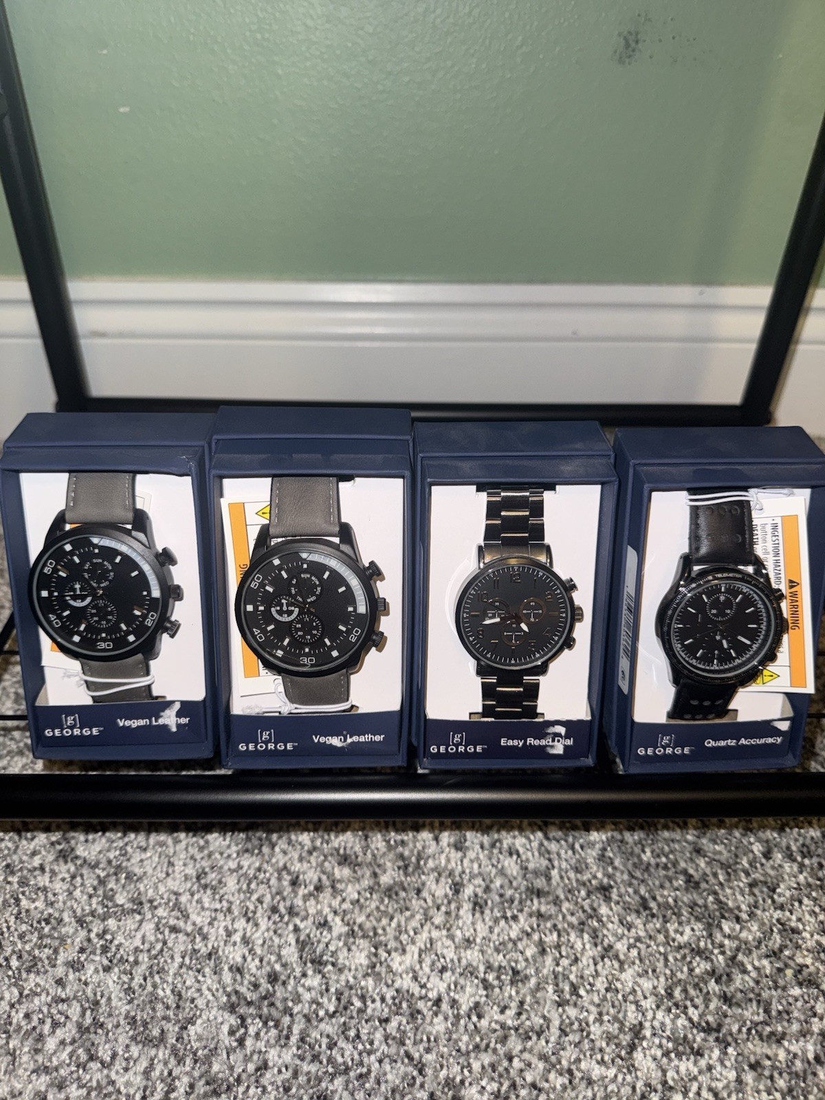 Men’s Watch Lot, Assorted Mixed Styles Analog & Digital New George Brand all new