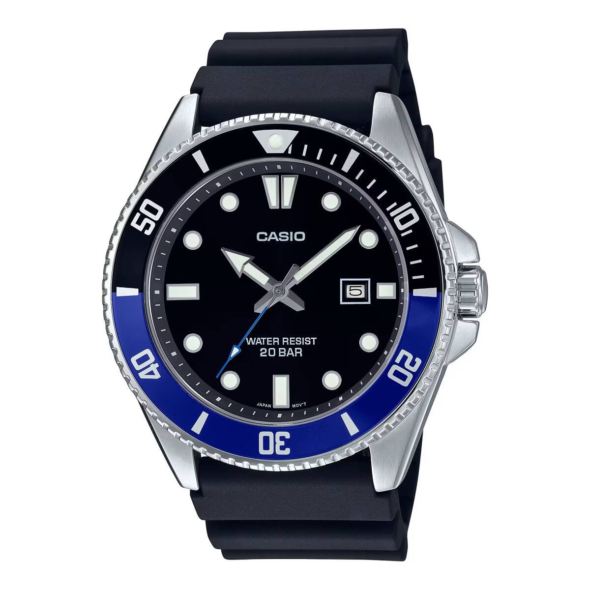 CASIO Collection STANDARD Analog Diver Look MDV 107 1A2JF Men’s Watch