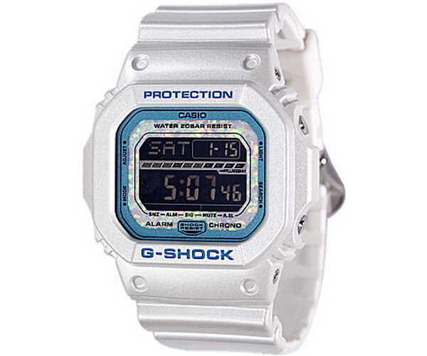 Casio G-Shock Opal Face White Square Men’s Watch GLS-5600KL-7