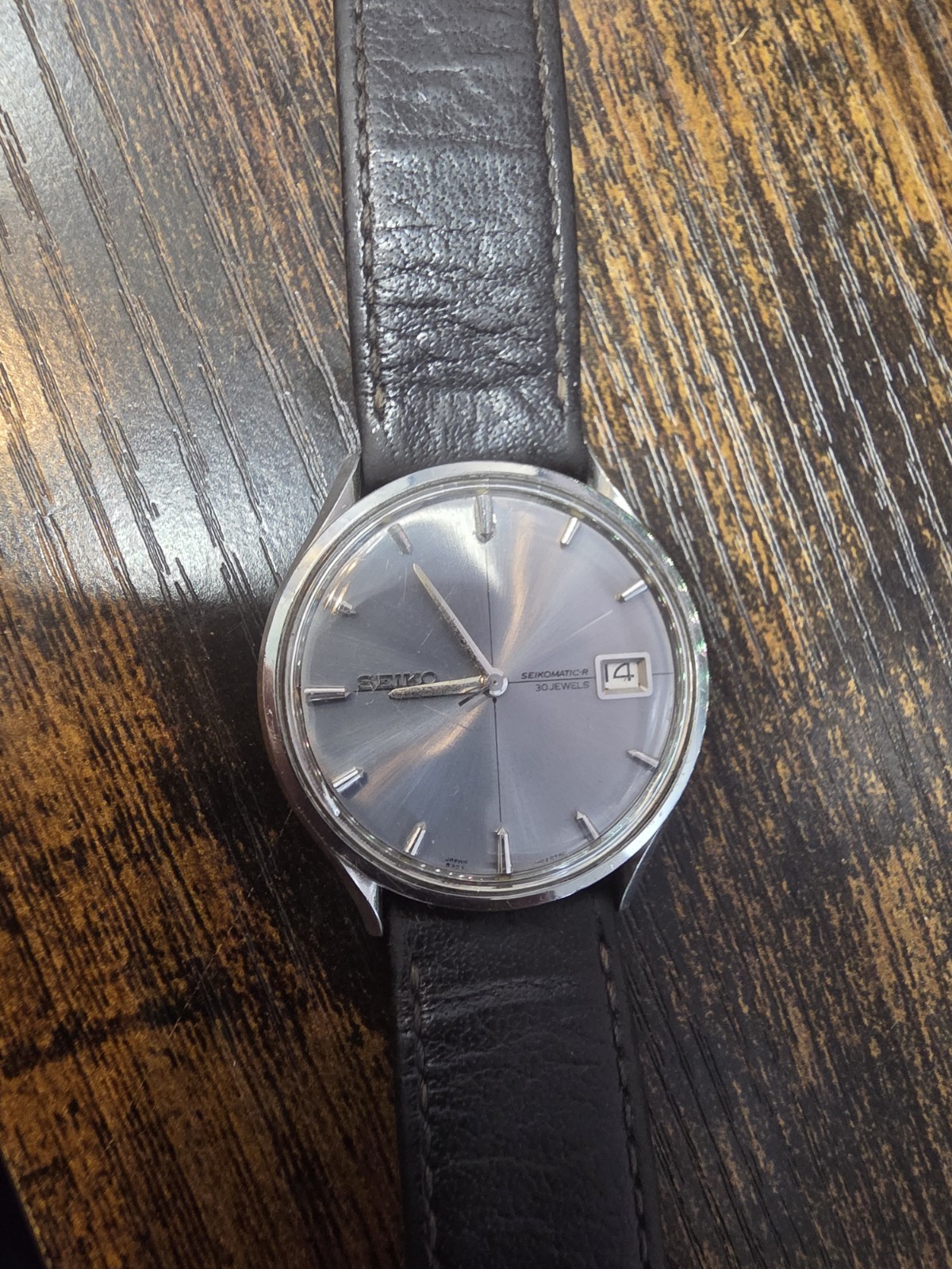 Seiko Seikomatic-R Diashock 8305-1010 Seikomatic-R 30 Jewels Date Mens Watch
