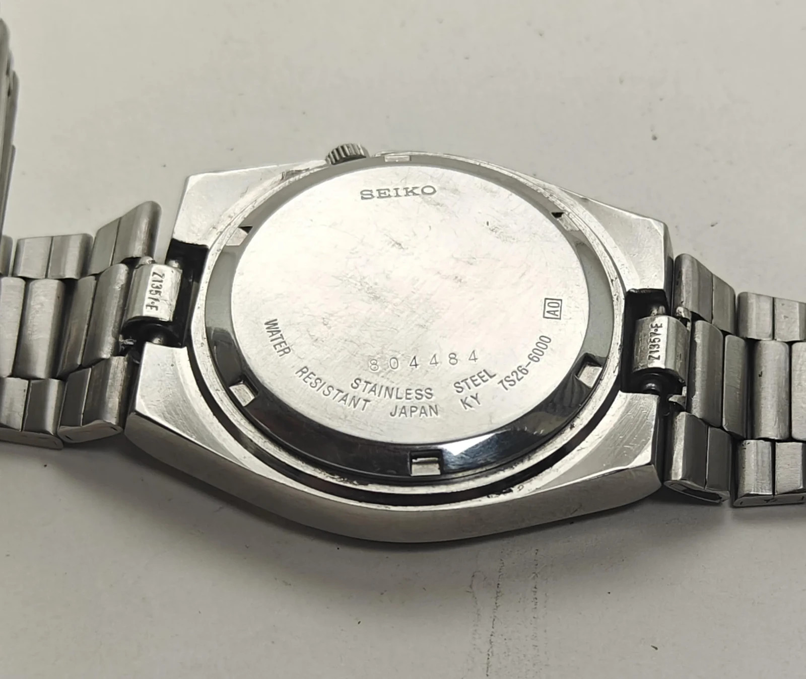Vintage Seiko 5 Automatic White Dial –2003, Japan-M | Ref 7S26| 21Jewels