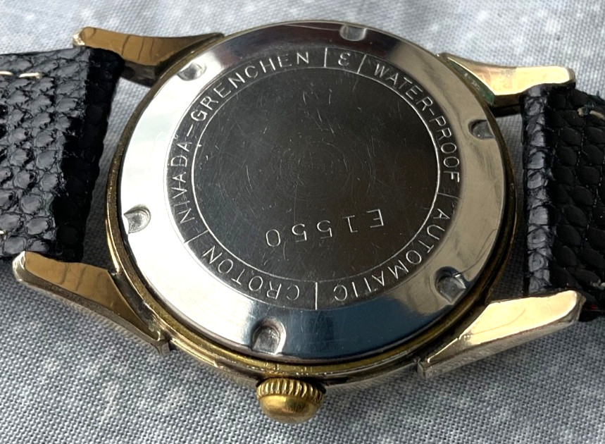 Croton Nivada Grenchen Automatic Men’s Watch 32mm AS 1250 Fresh Service Swiss