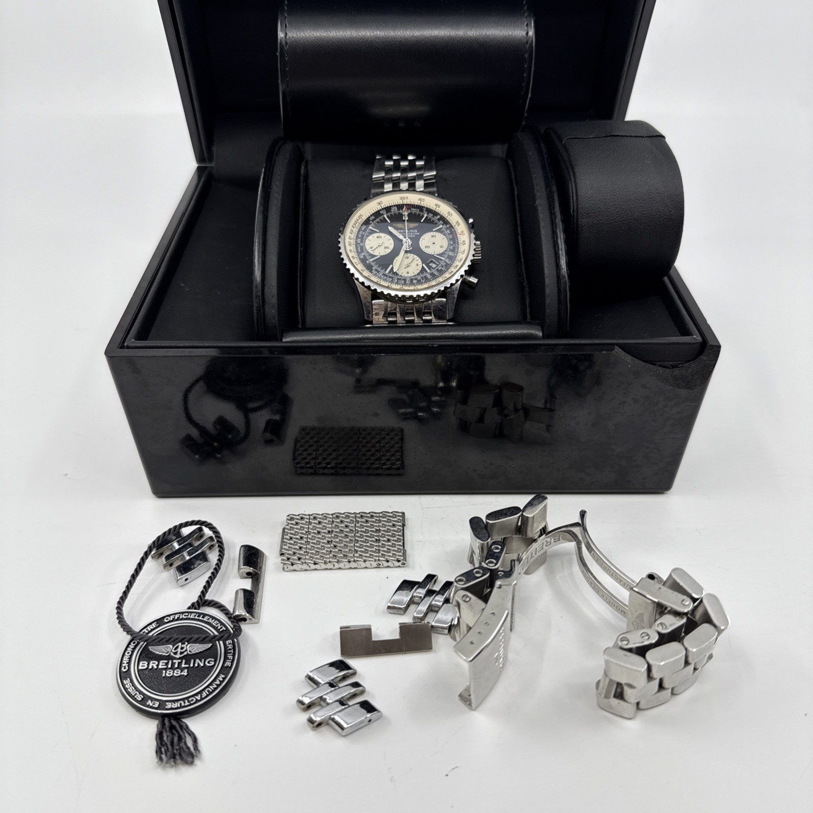 BREITLING Navitimer A23322 Chronograph Automatic Men’s Watch | Case | Band Parts