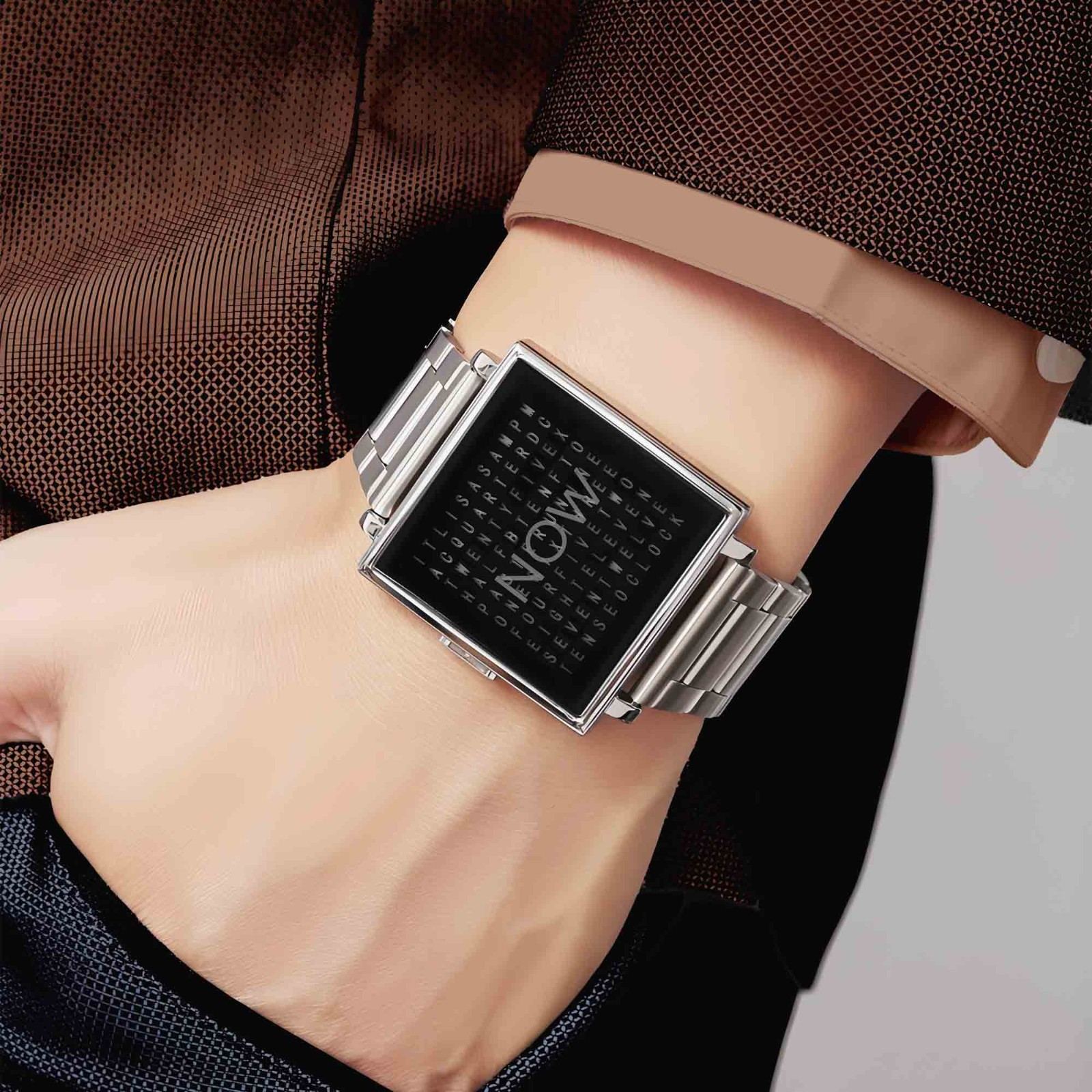 Enigma Watch | Text Display Watch | Shows Time in Words