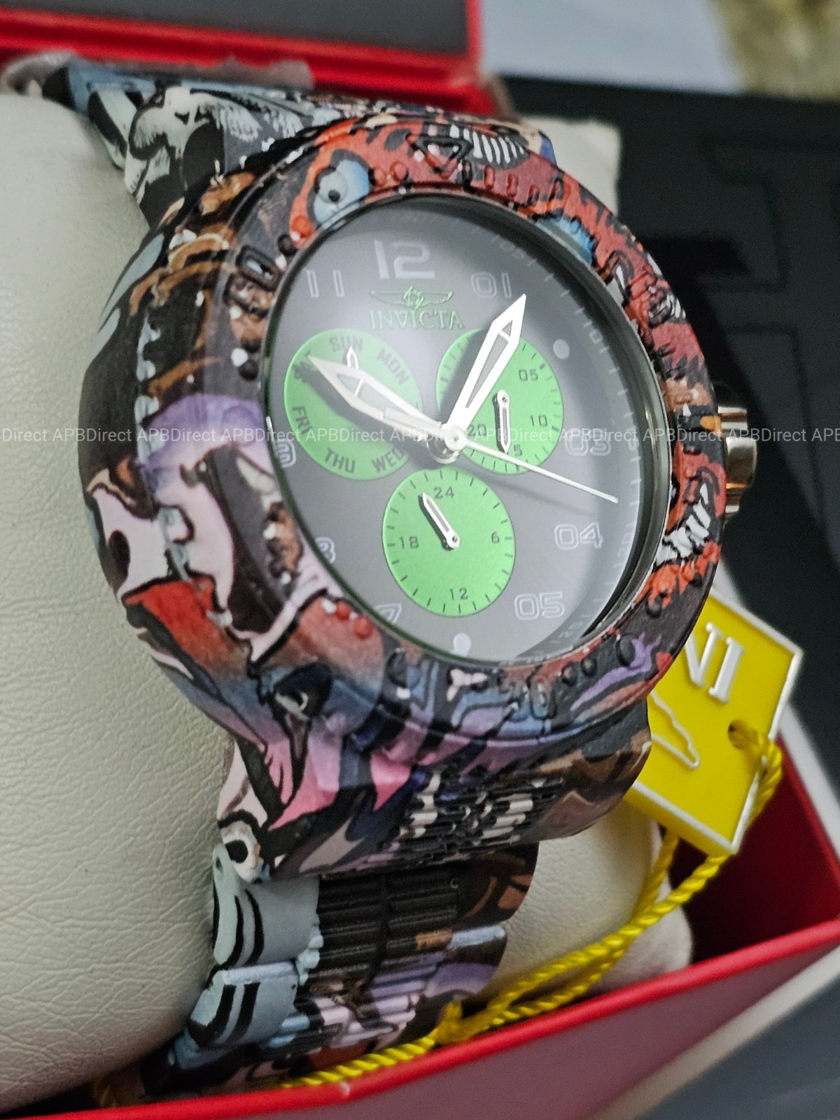 Invicta – Graffiti – HYDROPLATED – Pro Diver Exclusive NeoArt Aqua Mens Watch