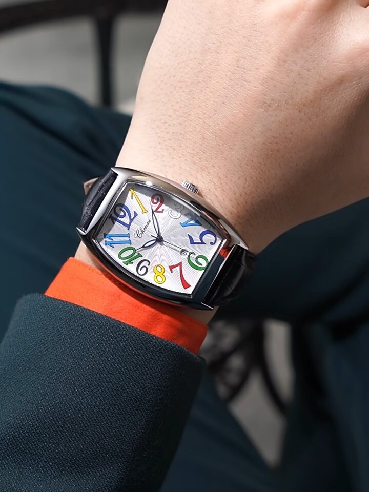 Multicolor Quartz Wrist Watch