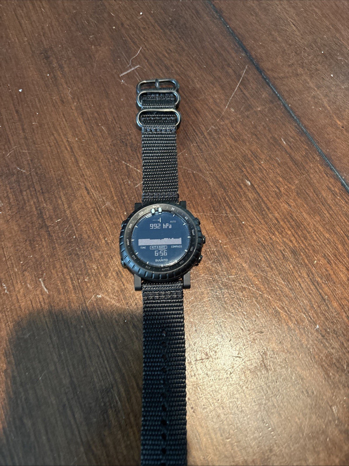 Suunto Core Alpha Stealth Outdoor Sport Black Men’s Watch SS050504000