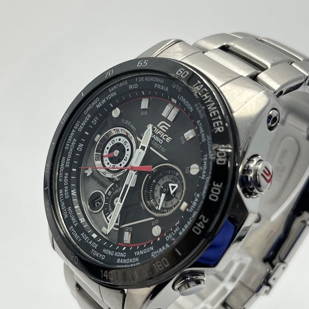 Casio Edifice EQW-M1000D Tough Solar Radio Multiband 6 Black Mens Watch Japan