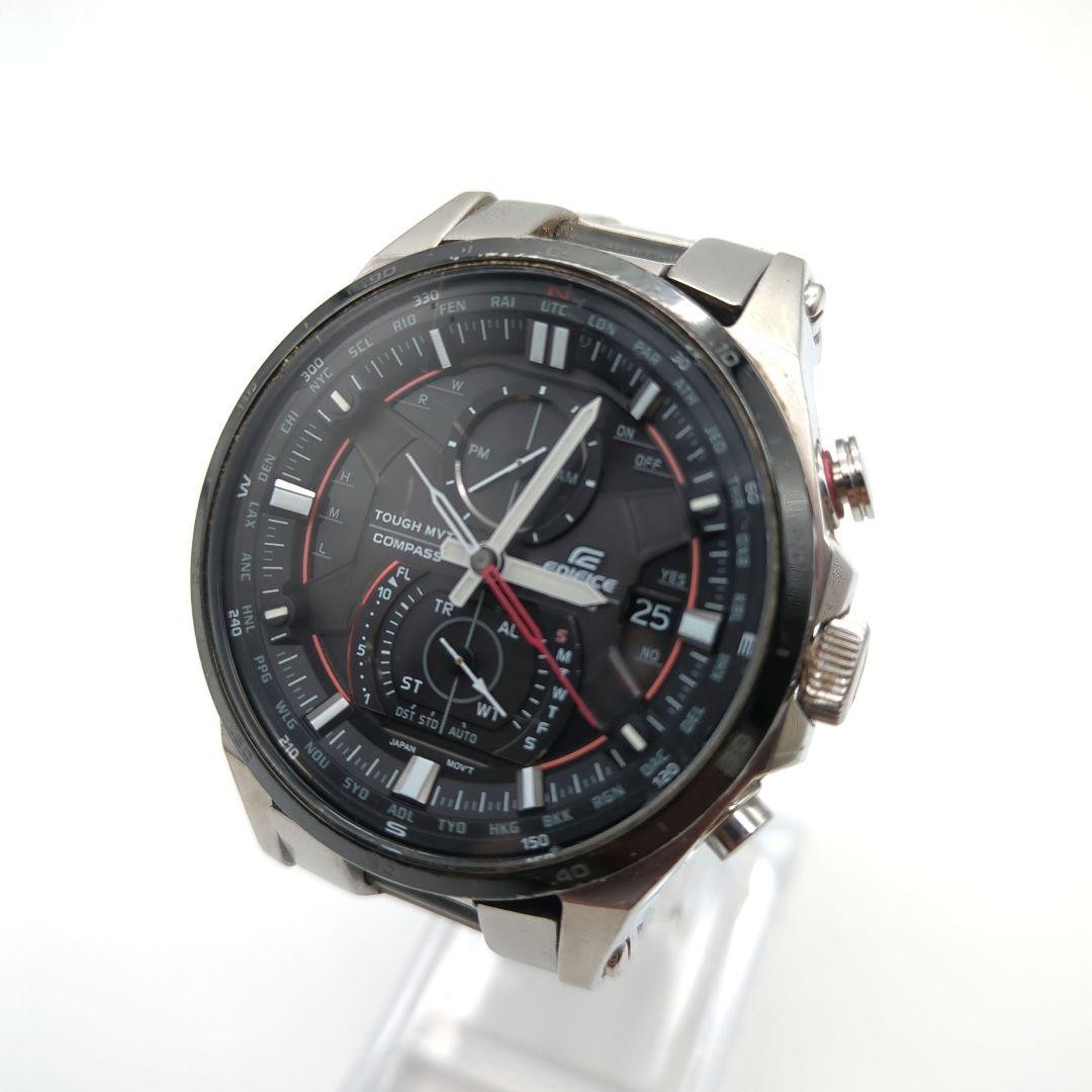 Casio Edifice EQW-A1200 Radio Solar Black Mens Watch Japan