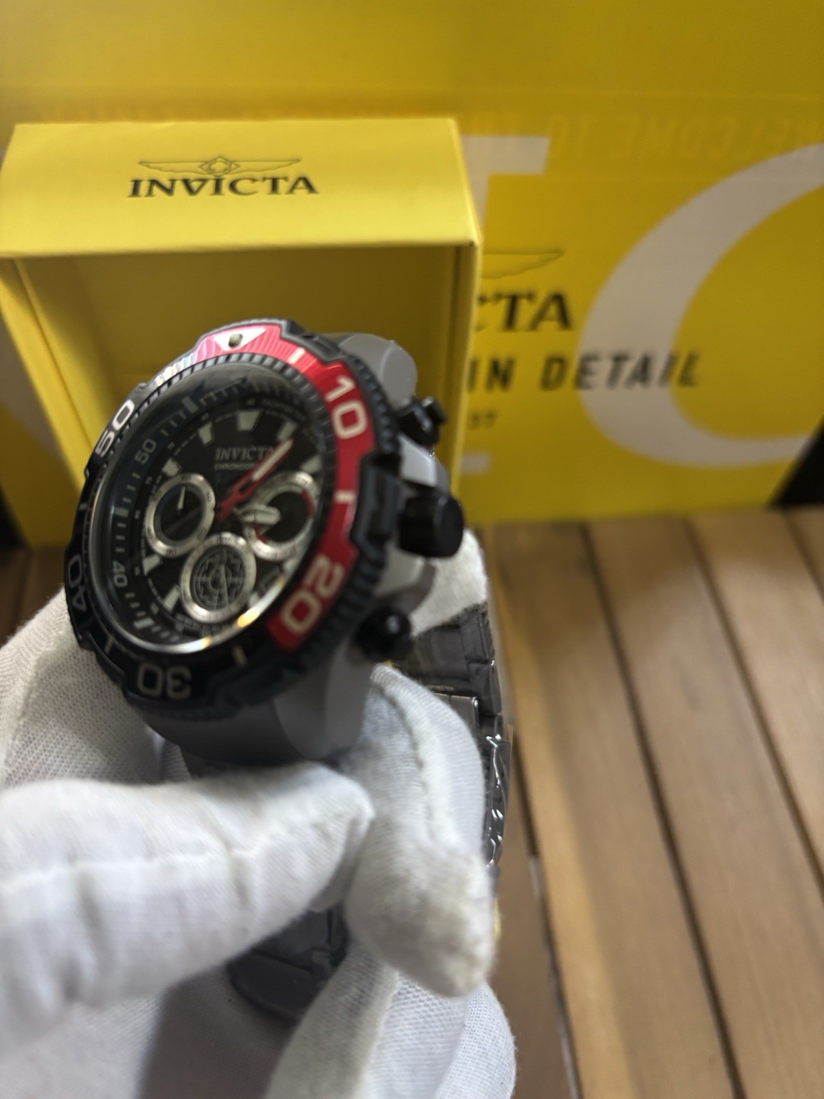Invicta TI – 22 Commandor Men’s Watch 52mm. TITANIUM.