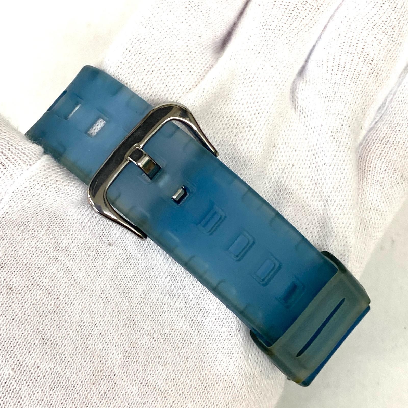 CASIO G-SHOCK DW-6900LS-2JF Light Blue Skelton DIgital Watch Used Japan