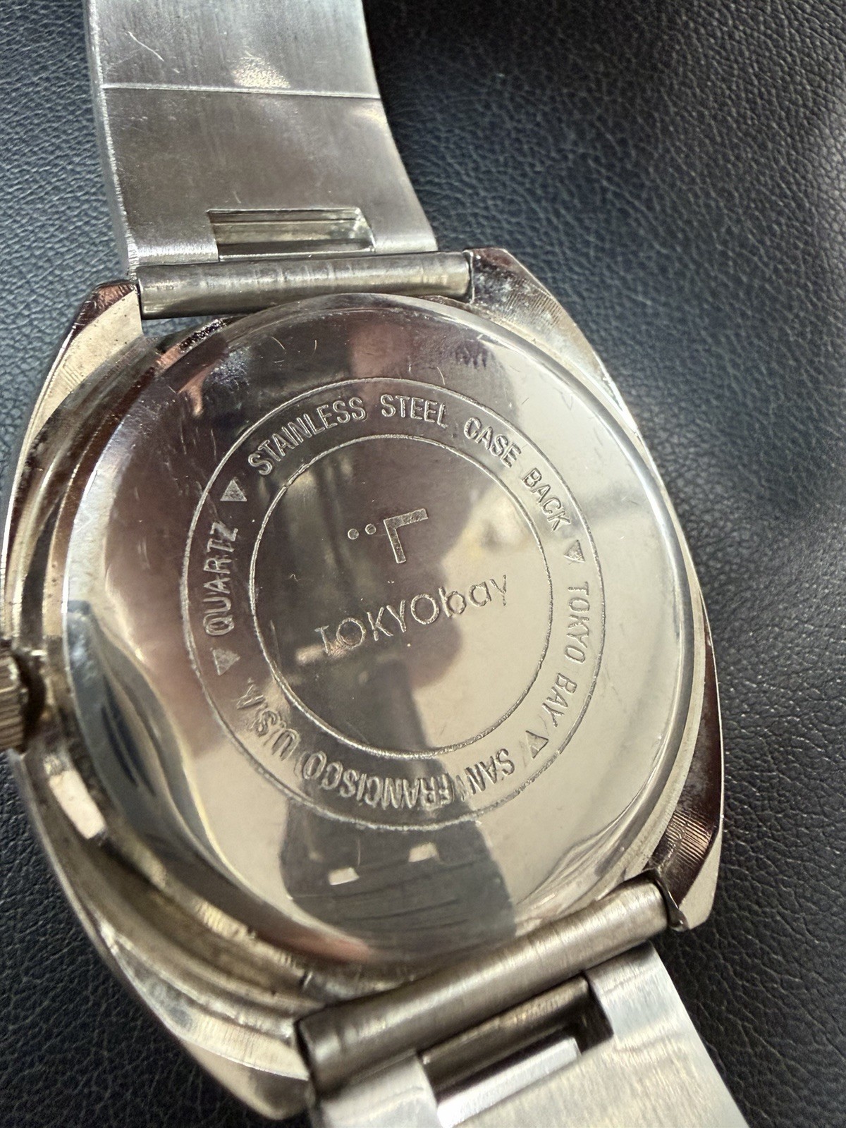 Rare TOKYO BAY “Electronvolt” Jump Hour Digital Model Watch Vintage Retro Quartz