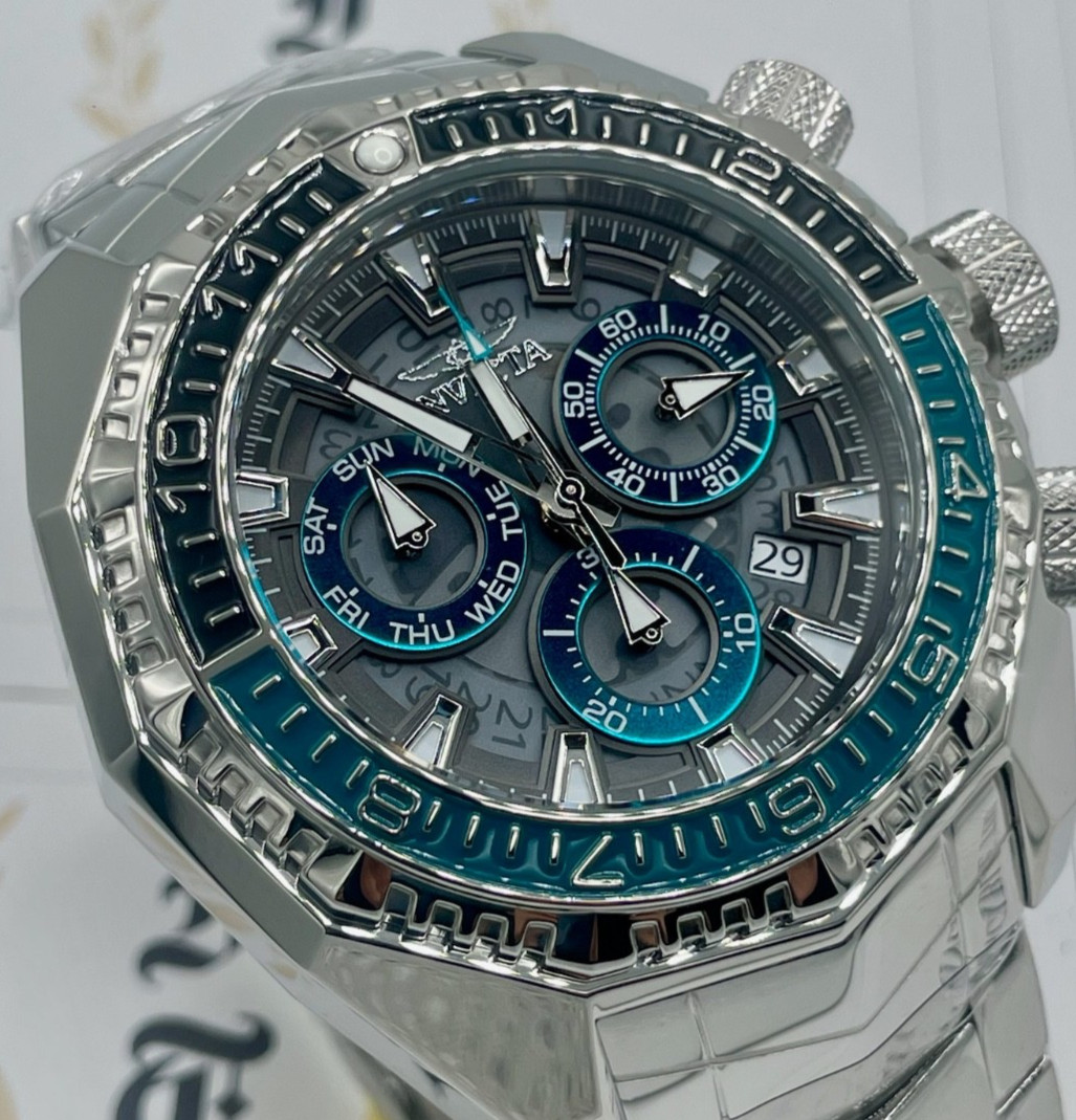 Invicta Akula Swiss Ronda Z60 Caliber Men’s Watch – 55mm, Steel (44292)