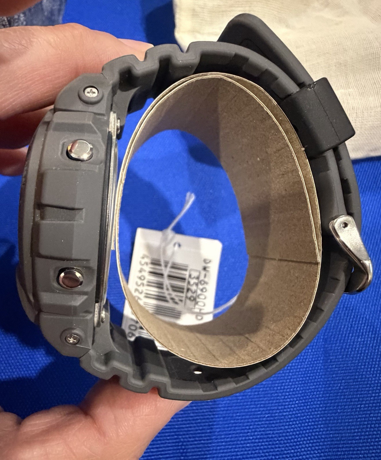Casio G-Shock Hidden Glow Digital Resin Strap Quartz DW-6900HD-8 🇺🇸US SELLER
