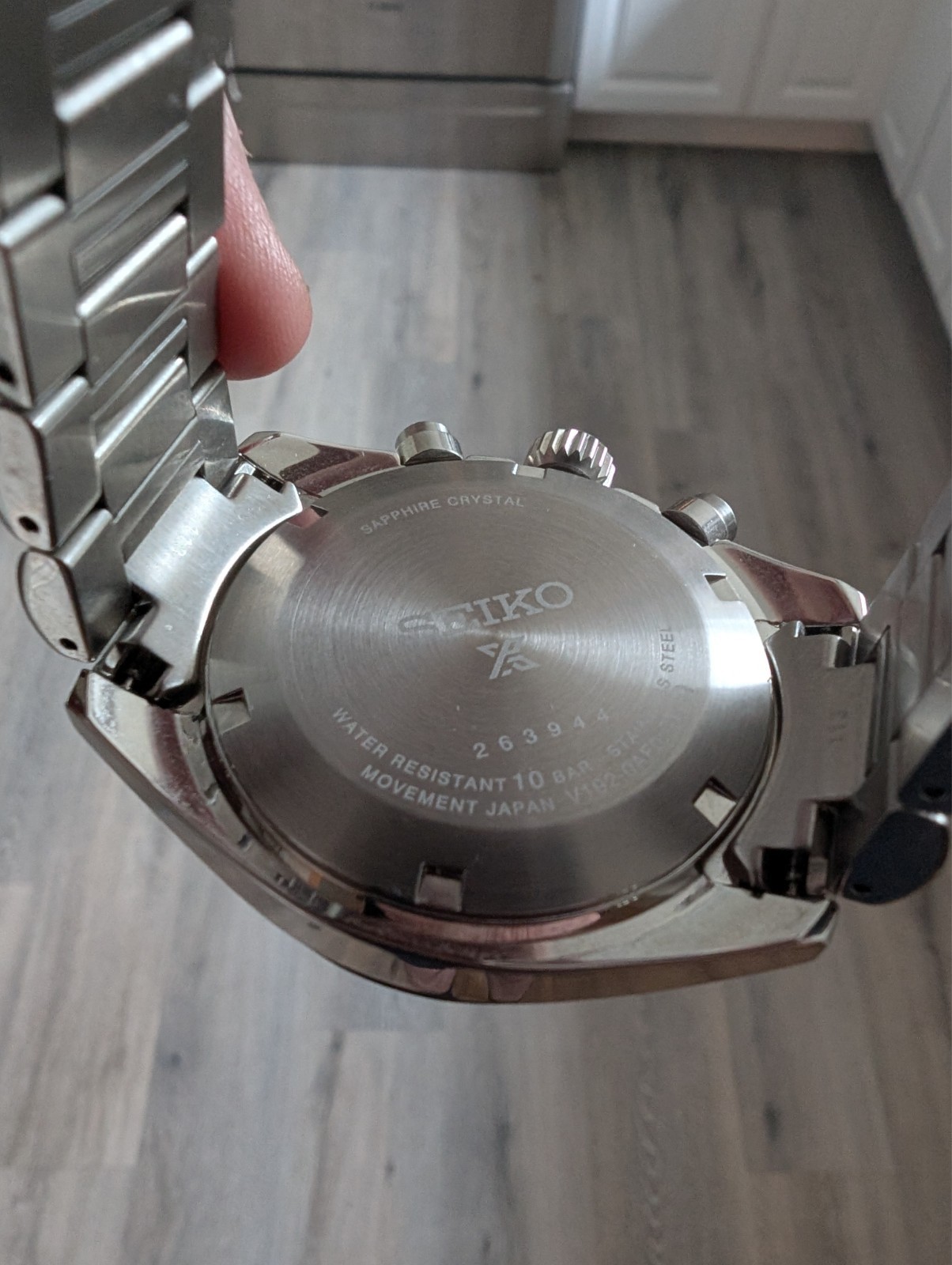 Seiko Prospex White Men’s Watch – SSC813 – Lightly Used