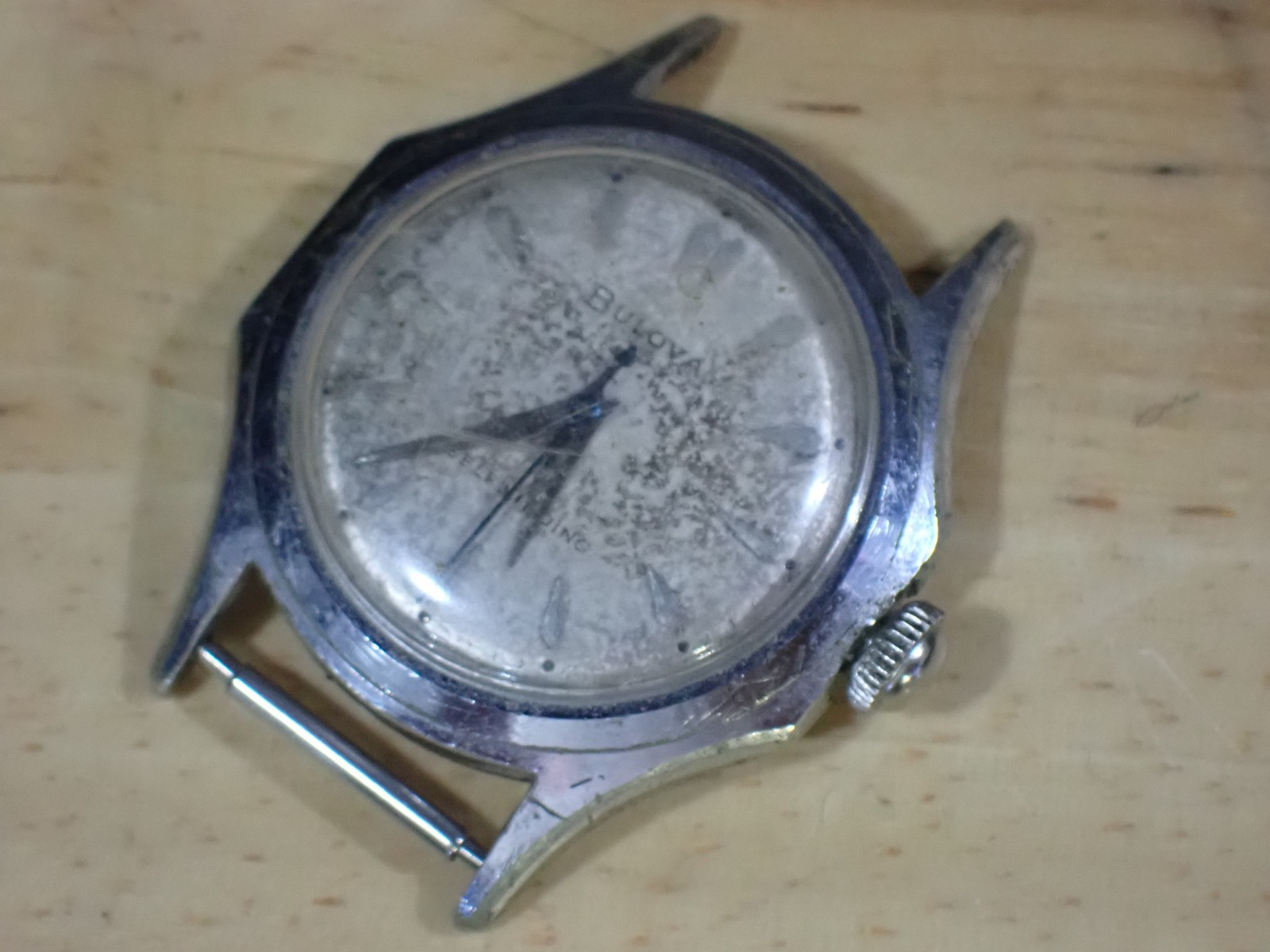Bulova 17 Jewel Men’s Self Winding Watch good balance 10 CSC
