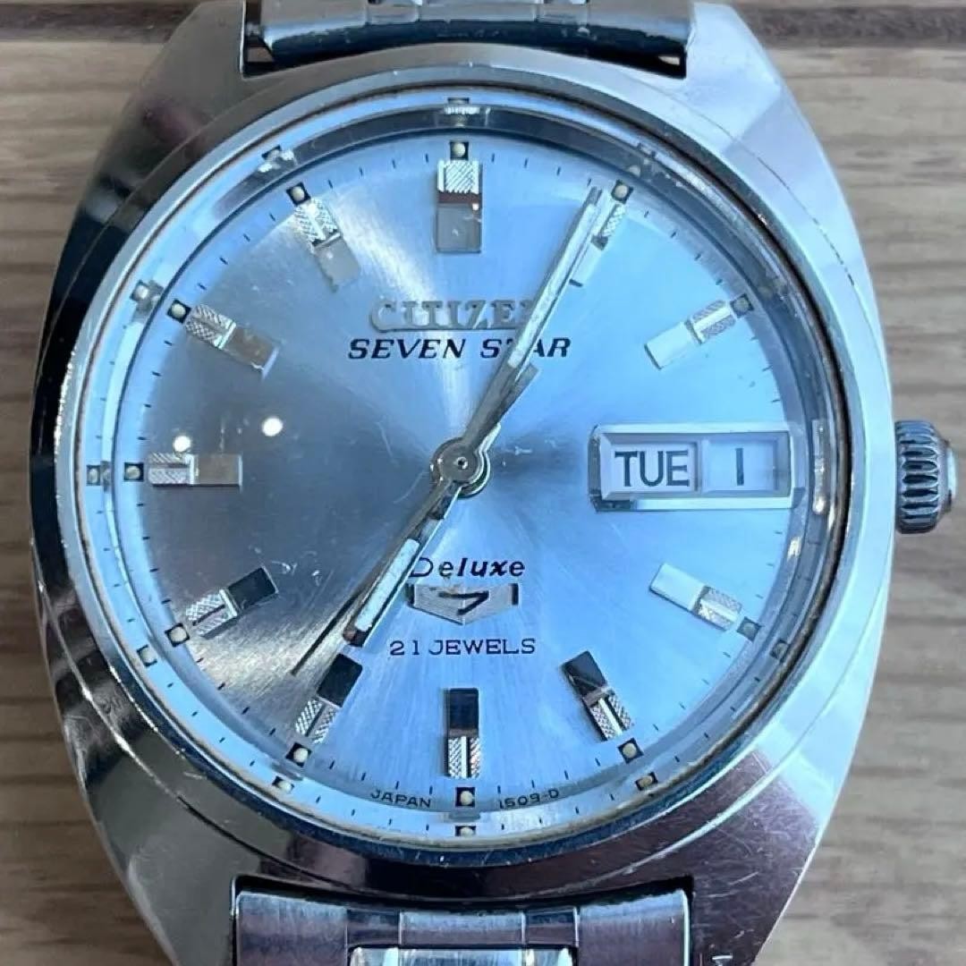 Citizen 2824Y Seven Automatic Day Date Mens Watch