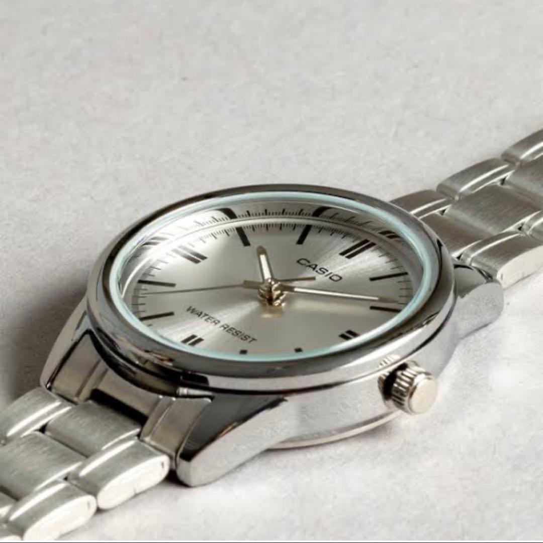 CASIO Watch LTP-V005D-7A Silver Classic Metal Round