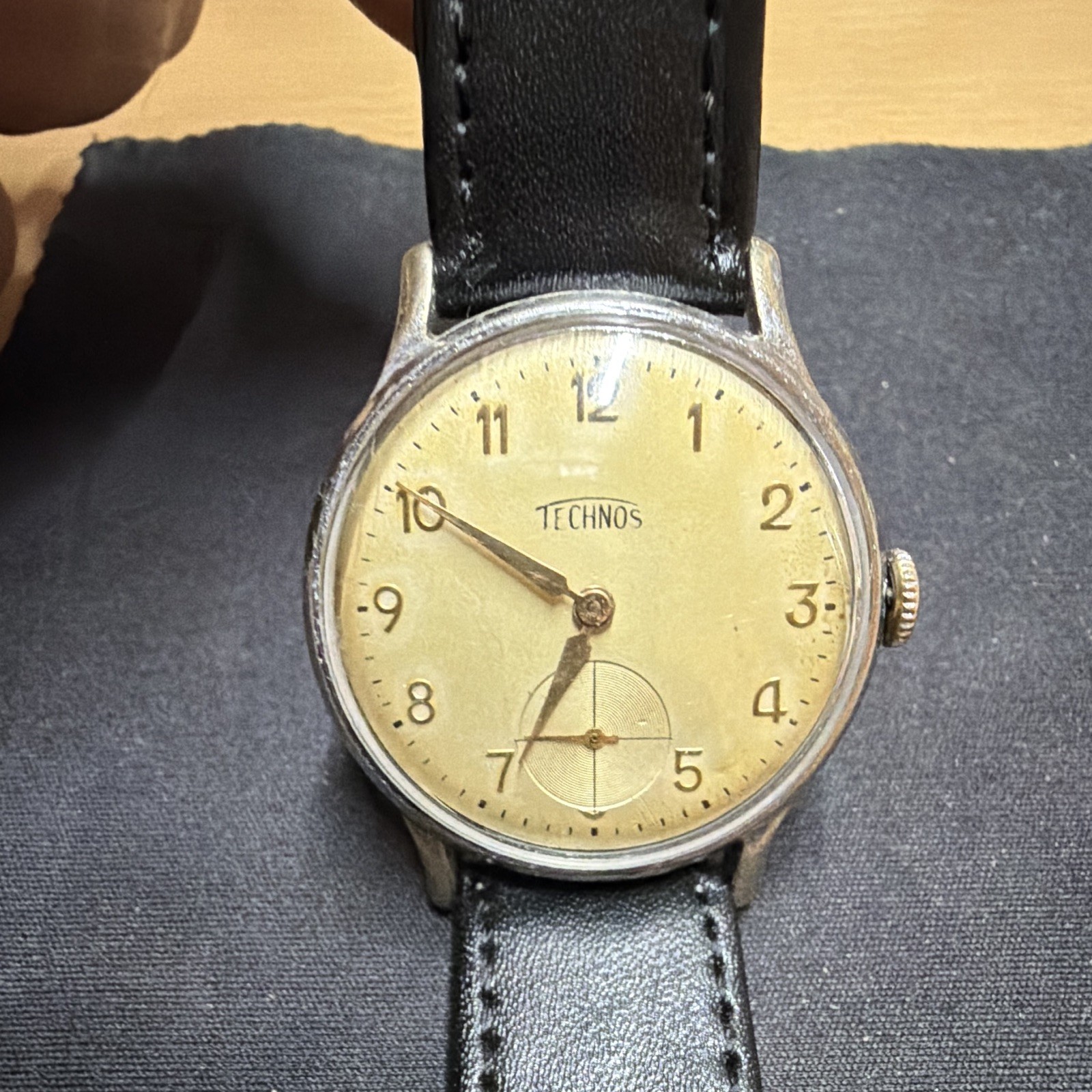Technos Vintage Mechanic Watch 15 Jewels