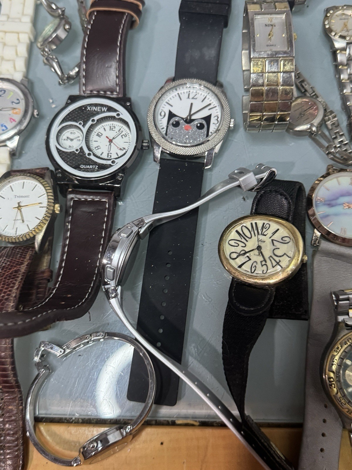 Large Watch Lot Untested 34 Watches
