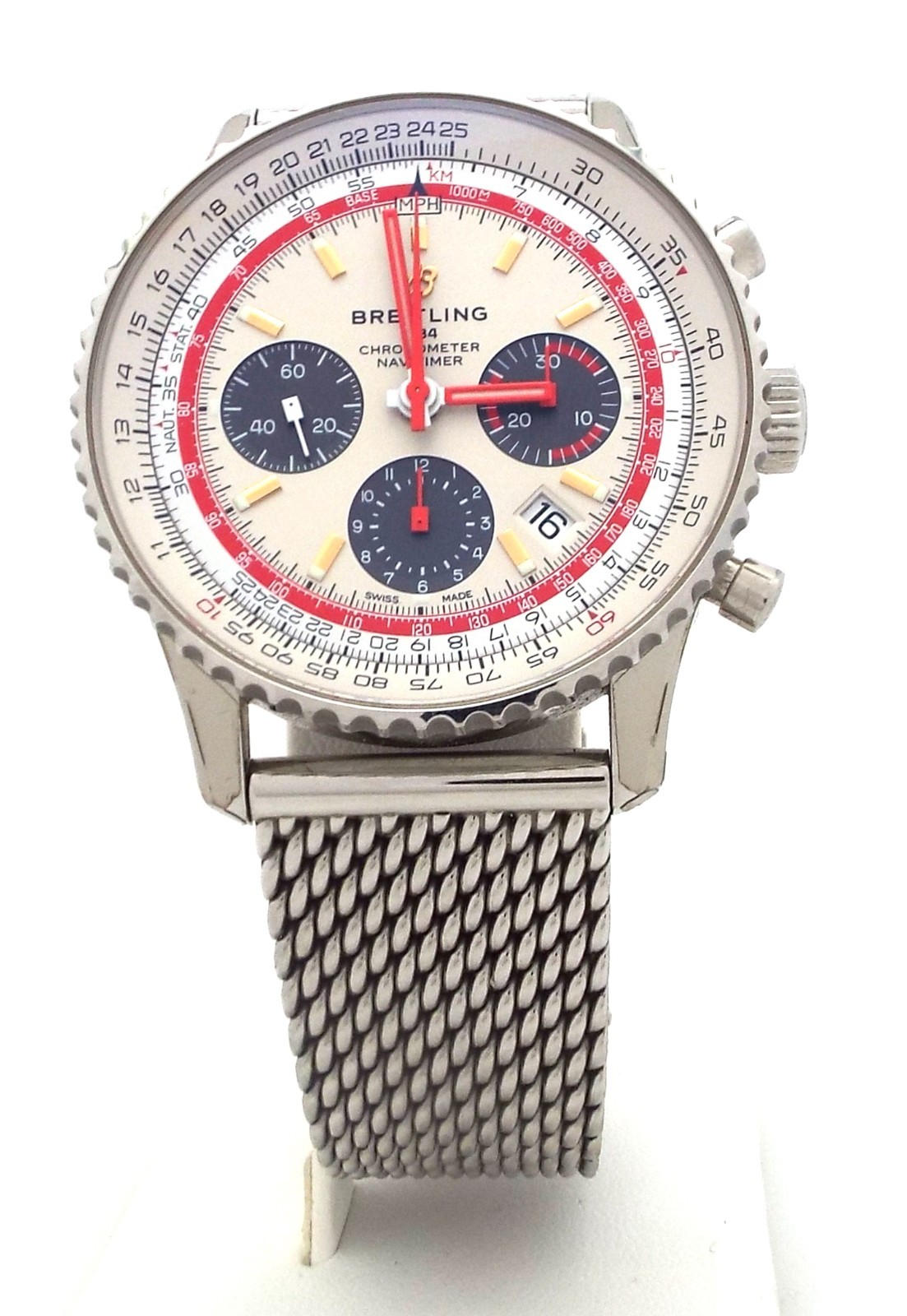 Breitling – Navitimer B01 TWA Special Edition – Mens Watch w/ Extra Band ~#0093
