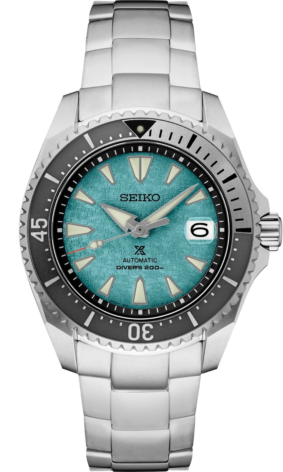 Seiko Prospex Cave Diver Shogun 43.5mm Titanium Turquoise Watch SPB353