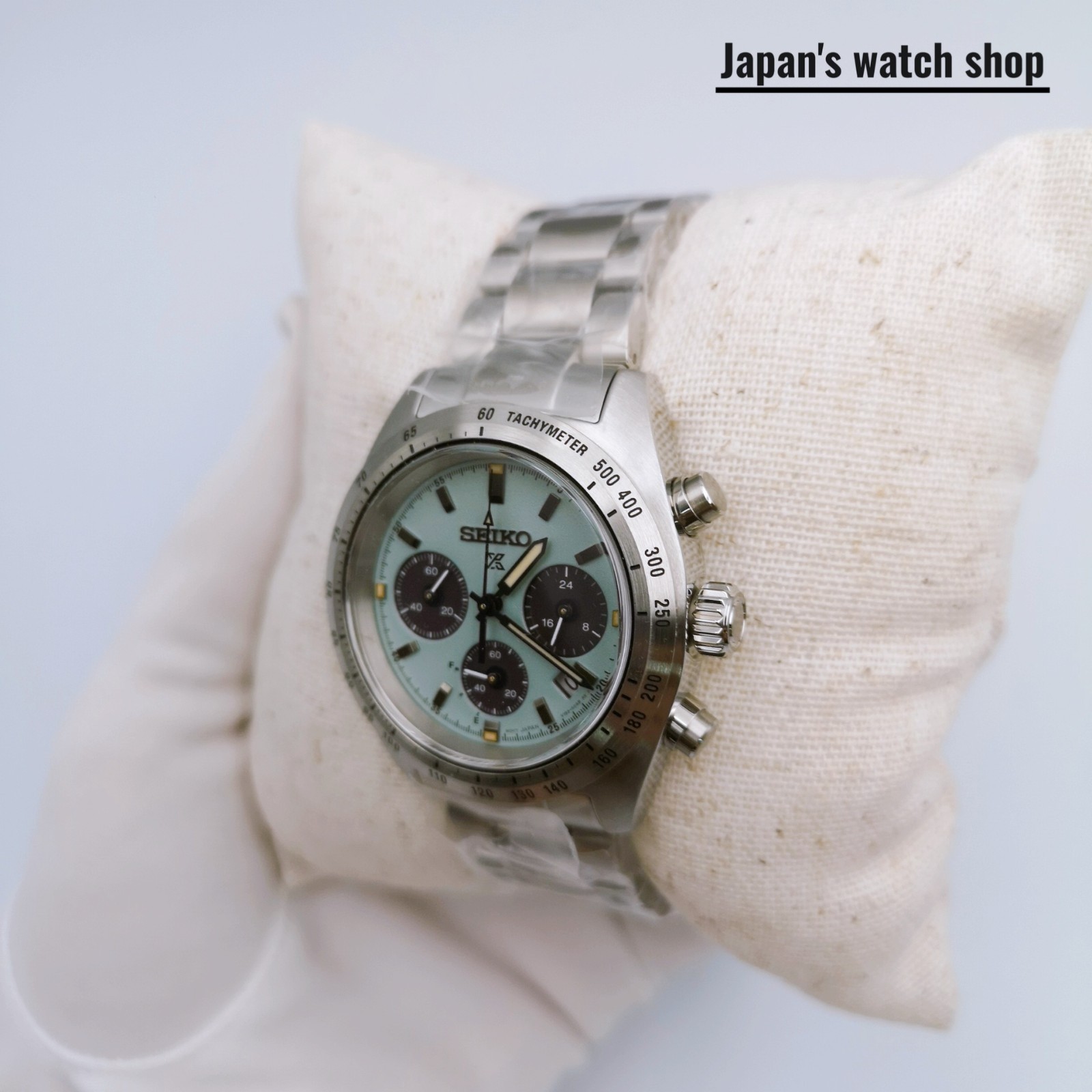 SEIKO Prospex Speedtimer SBDL129 Opal Green Chronograph Men’s Watch New in Box