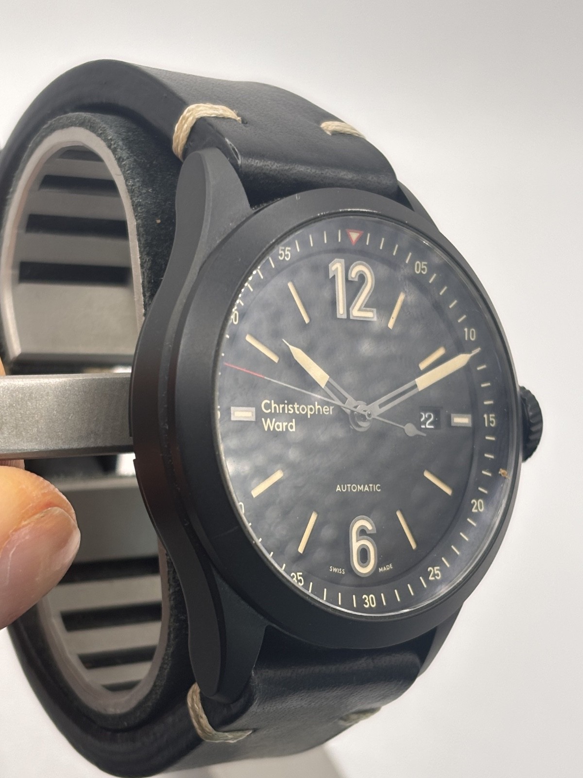 Christopher Ward C8 Flyer Mk2 Automatic 44mm (01/2019) (WH1346T)