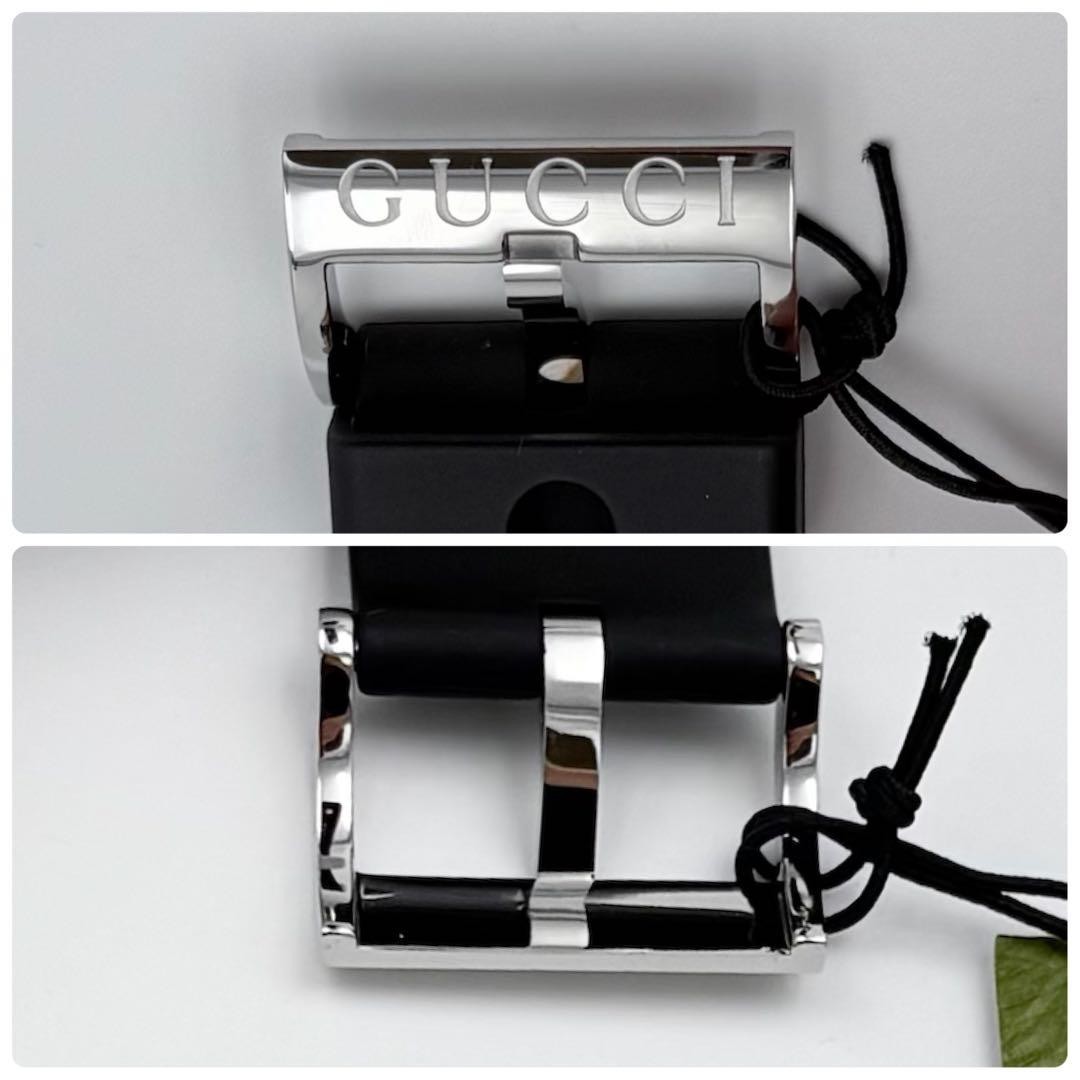 Unused Gucci sink interlocking G rubber YA137101
