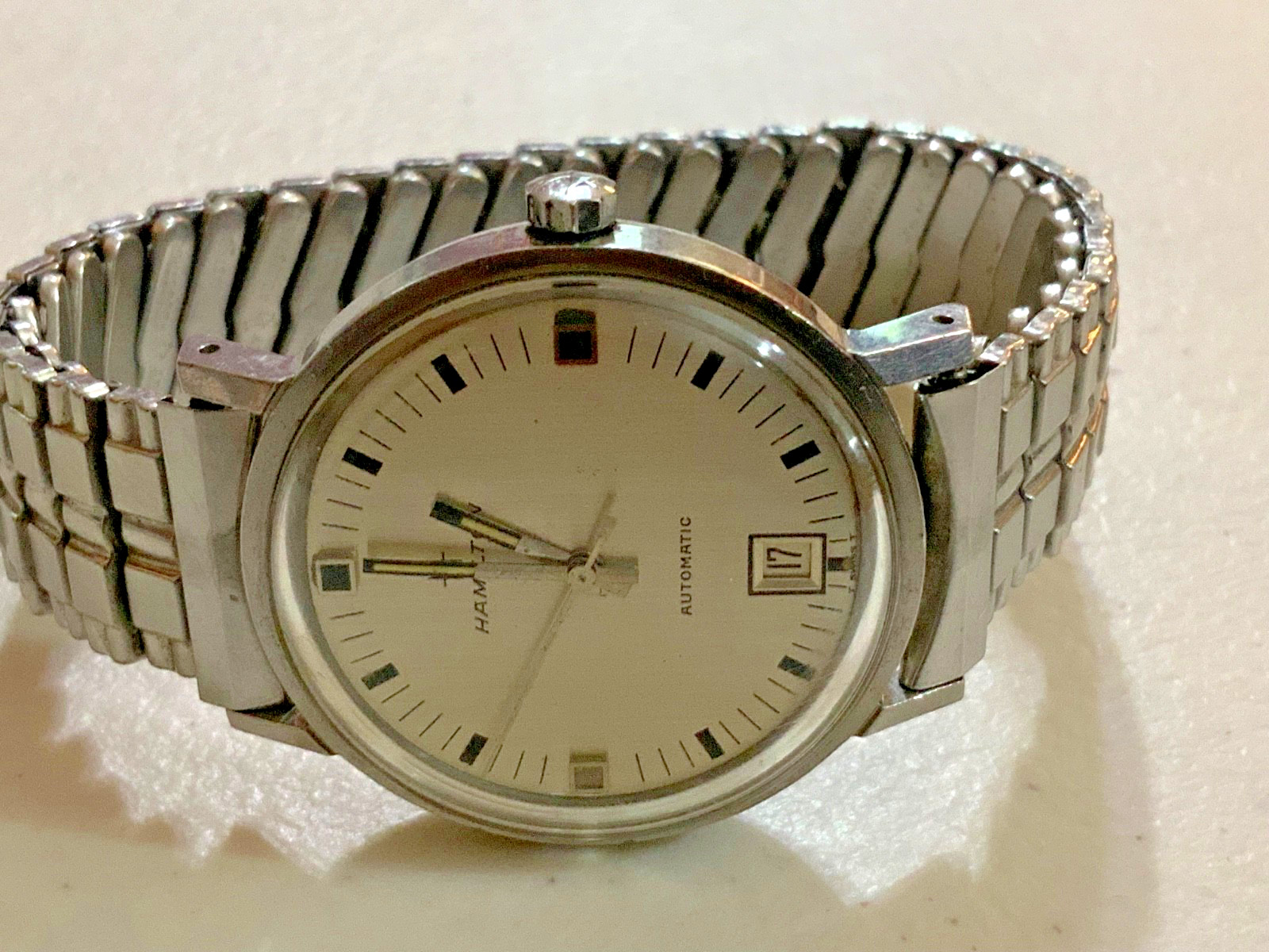 Vintage Hamilton 64049-3 Automatic DATELINE Watch UFO Men’s Classic watch 64A