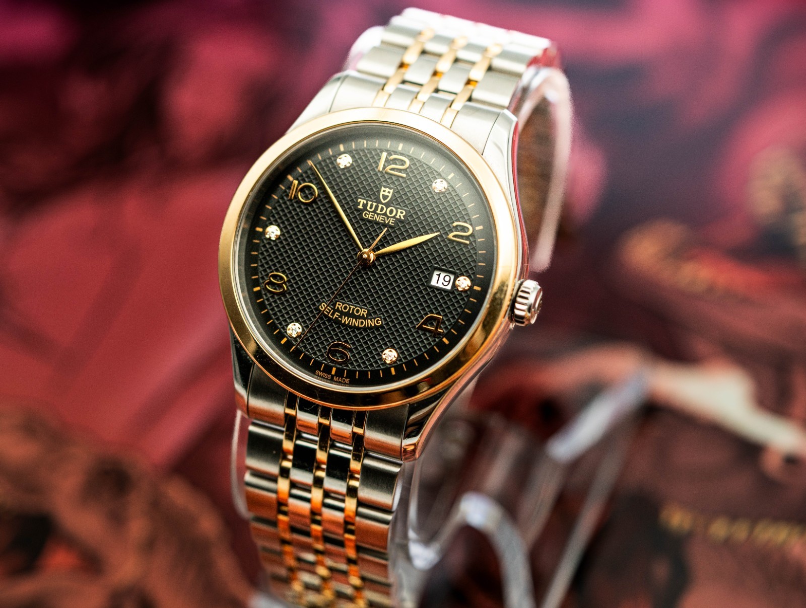 Tudor 1926 Automatic 39mm Black Dial Two-Tone Watch – M91551-0004