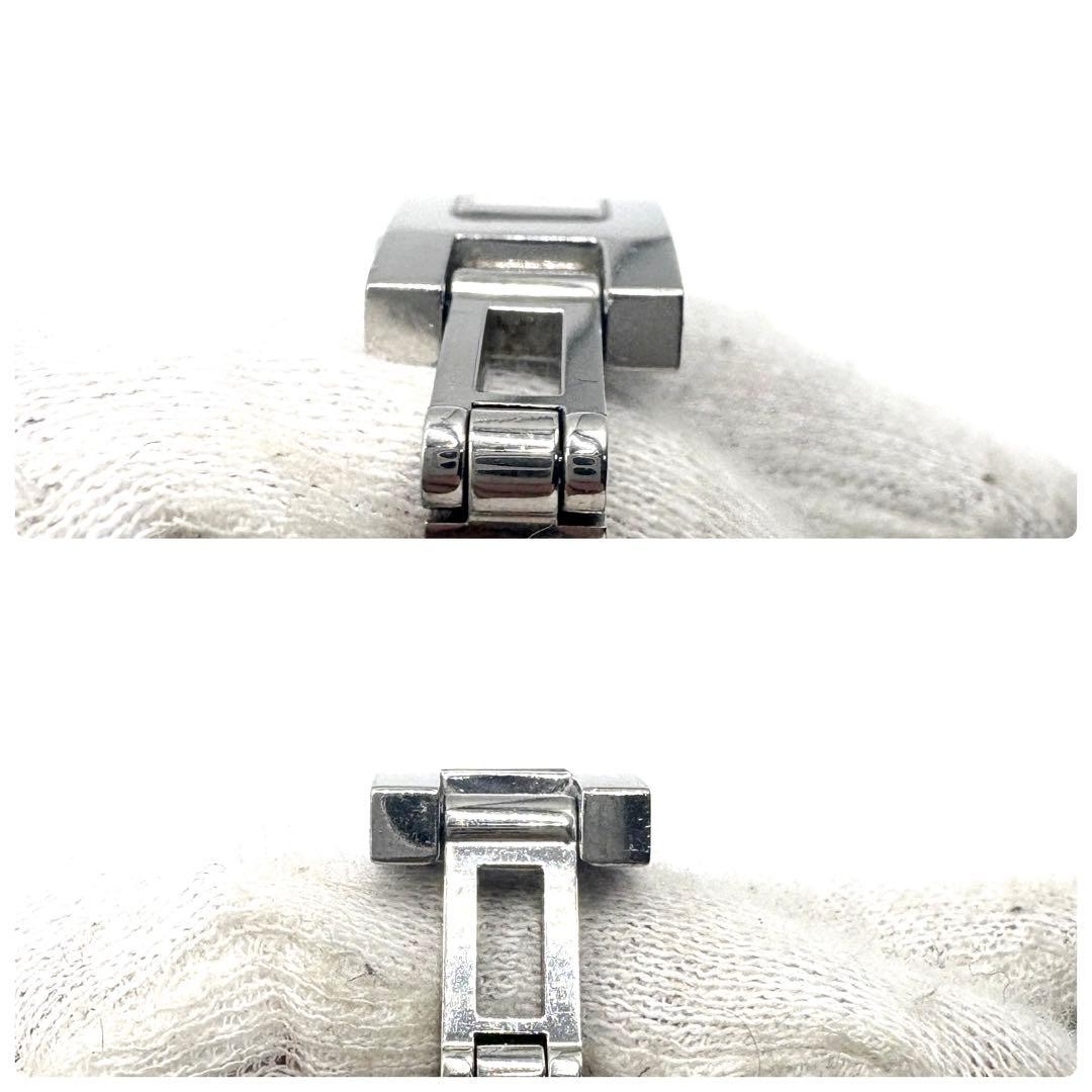 GUCCI 3900L Silver GG Dial Bangle Quartz Watch Used