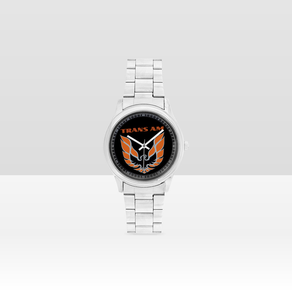 Custom Made Red Logo WS6 Firebird Trans Am Watch Classic Muscle Car Guy Dad Gift