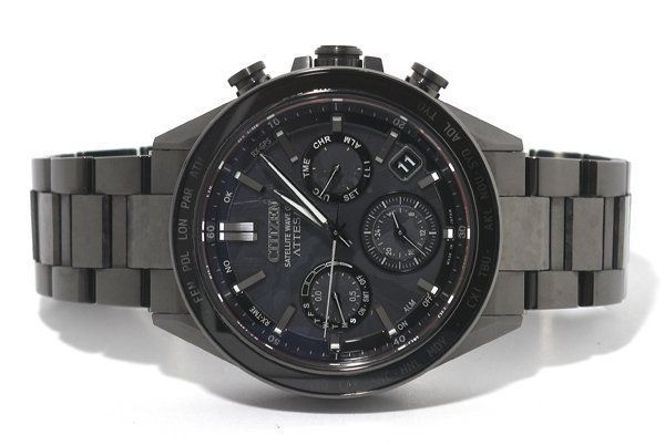 CITIZEN ATTESA HAKUTO-R Collaboration Model CC4067-66EMen Solar watch Black Dial