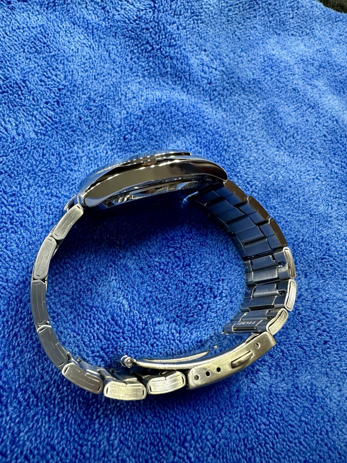 Seiko SNKL43 and SNKL41 Bundle, Blue And Silver Dial Watches