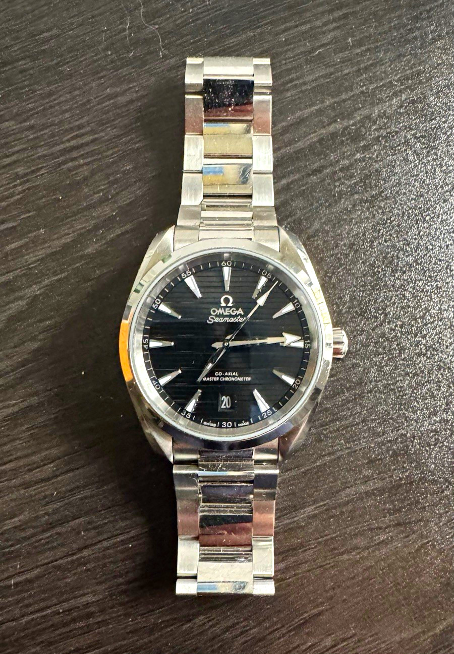 OMEGA Seamaster Aqua Terra Co-Axial Chronometer 150m 38mm Black Dial