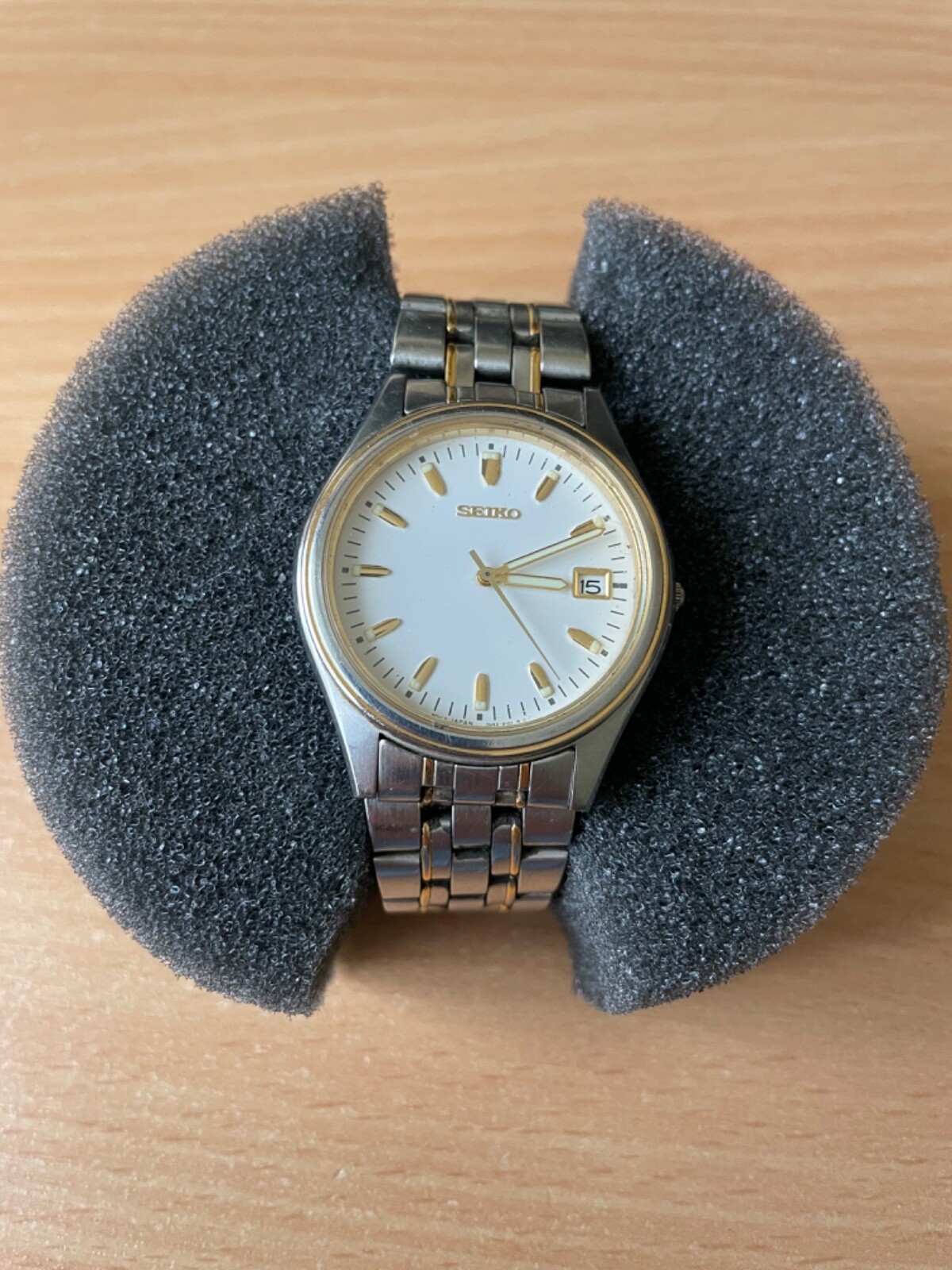 Seiko Mens Quartz Calendar Watch 7N42-9030