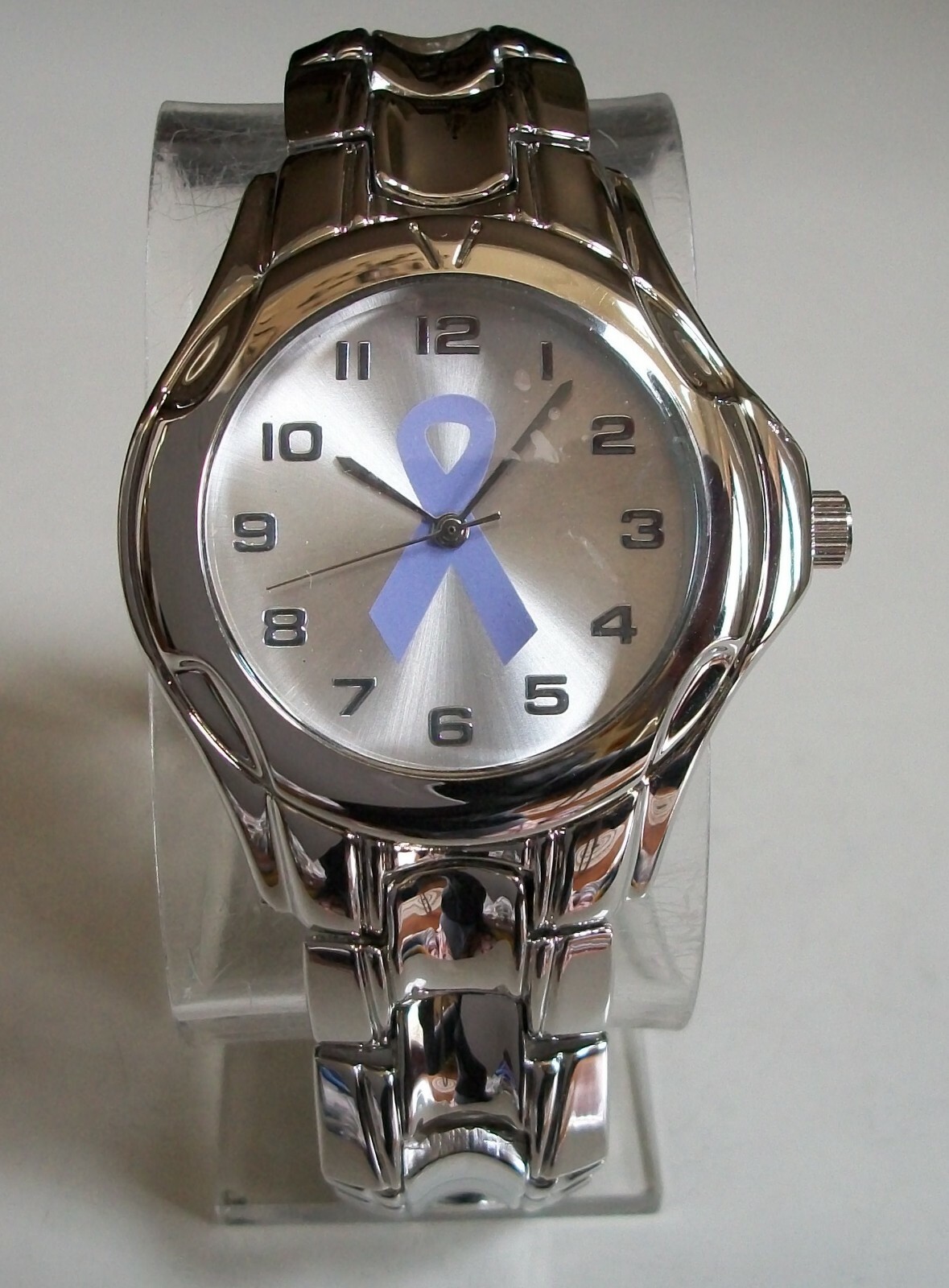 Pancreatic cancer Awareness Purple Ribbon (also symbol for Alzheimer’s) Watch